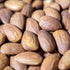 Amandes brunes non torréfiées