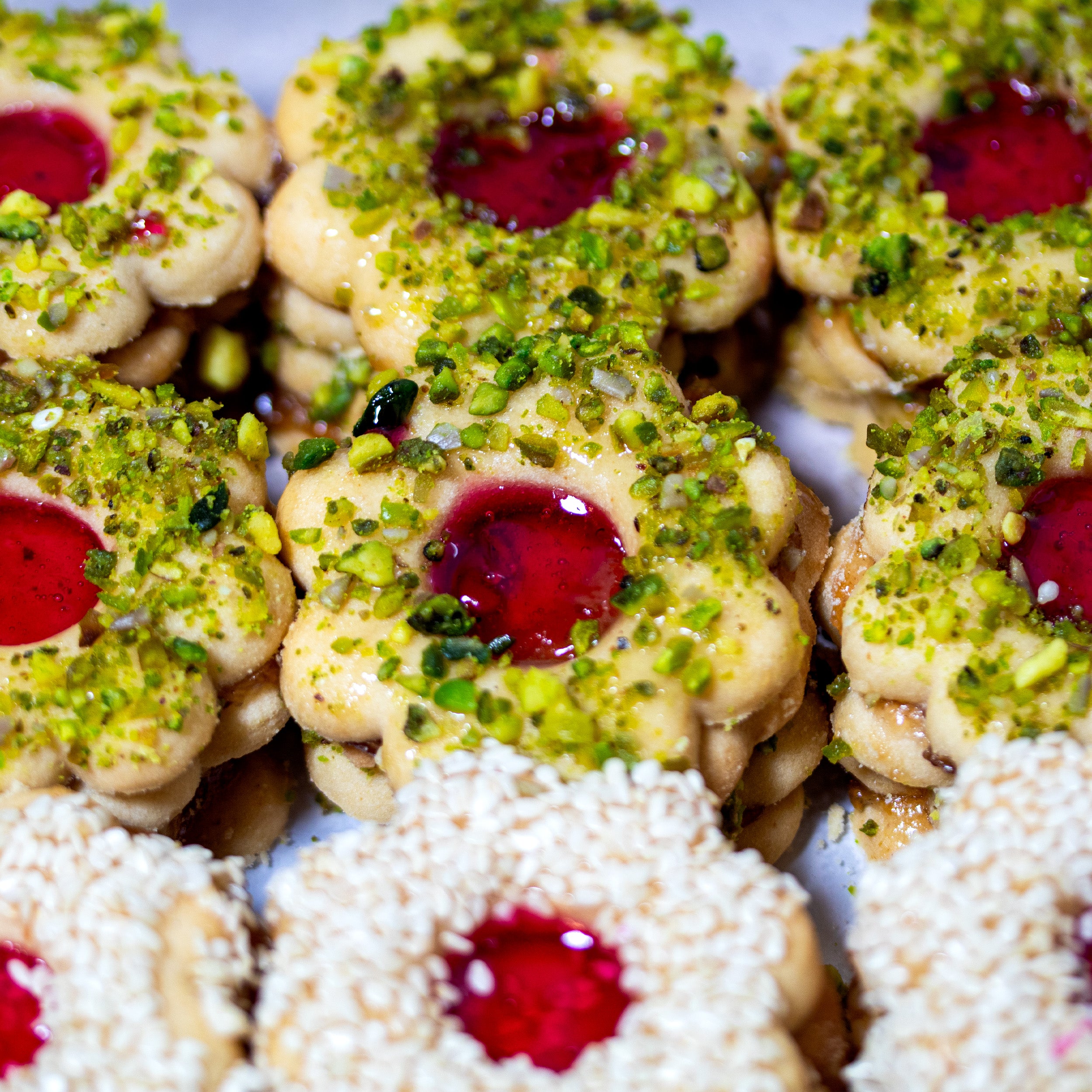 Arka cookies with jam