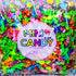 Mini fruit candies
