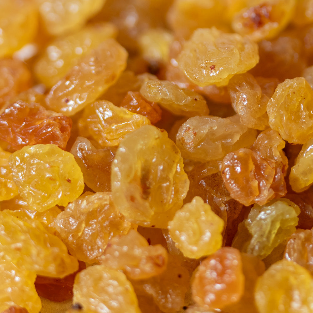 Raisins yellow